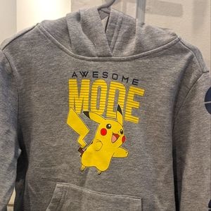 Pikachu Pokemon Hoodie 5T or XS